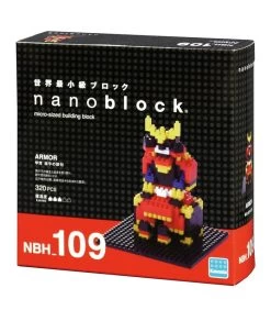 Nanoblock - Armure De Samouraï - NBH 109 -Plus gros. Mieux. Magasin de jouets. 23032