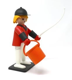 PLASTOY Playmobil - Le Cavalier De Concours -Plus gros. Mieux. Magasin de jouets. 32422