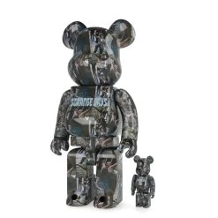 400% + 100% Bearbrick The Doors - Strange Days -Plus gros. Mieux. Magasin de jouets. 360 bearbrick doors 3