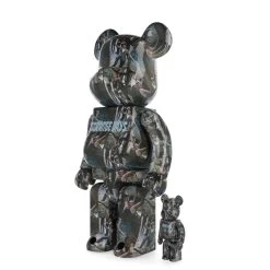 400% + 100% Bearbrick The Doors - Strange Days -Plus gros. Mieux. Magasin de jouets. 360 bearbrick doors 5
