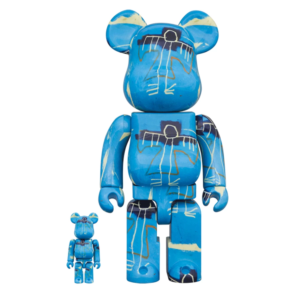400% +100% Bearbrick Jean-Michel Basquiat 9 3 400% +100% Bearbrick Jean-Michel Basquiat 9