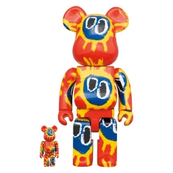 400% + 100% Bearbrick Primal Scream - Screamadelica