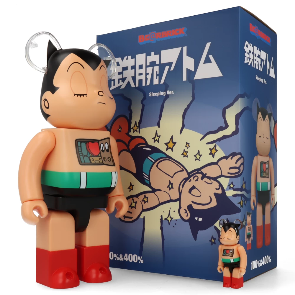 400% + 100% Bearbrick Astro Boy Sleeping Ver. 10 400% + 100% Bearbrick Astro Boy Sleeping Ver. – Image 8