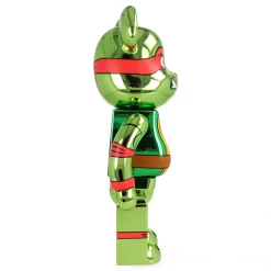 400% + 100% Bearbrick Raphael Chrome Ver. (Tortues Ninja - TMNT) -Plus gros. Mieux. Magasin de jouets. 400chromeraphtmnt21