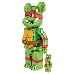 400% + 100% Bearbrick Raphael Chrome Ver. (Tortues Ninja - TMNT) -Plus gros. Mieux. Magasin de jouets. 400chromeraphtmnt26