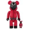 400% + 100% Bearbrick Squid Game Guard (Circle) -Plus gros. Mieux. Magasin de jouets. 400circle21