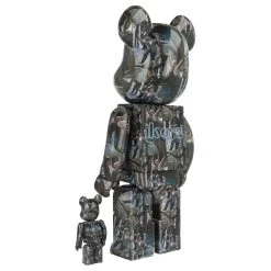 400% + 100% Bearbrick The Doors - Strange Days -Plus gros. Mieux. Magasin de jouets. 400doors17