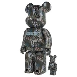 400% + 100% Bearbrick The Doors - Strange Days -Plus gros. Mieux. Magasin de jouets. 400doors19