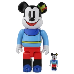 400% + 100% Bearbrick Mickey Mouse Brave Little Tailor