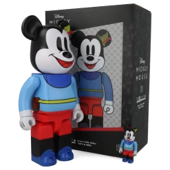 400% + 100% Bearbrick Mickey Mouse Brave Little Tailor -Plus gros. Mieux. Magasin de jouets. 400mickeyliltailor27