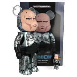 400% + 100% Bearbrick Murphy Head Ver. (Robocop) -Plus gros. Mieux. Magasin de jouets. 400robocopmurphy27