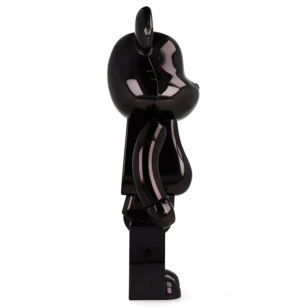 400% + 100% Bearbrick The Rolling Stones Lips & Tongue - Black Chrome Ver. 9 400% + 100% Bearbrick The Rolling Stones Lips & Tongue - Black Chrome Ver. – Image 7