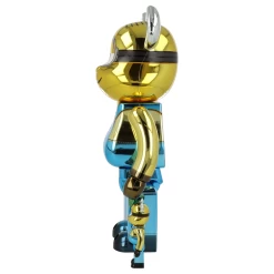 400% + 100% Bearbrick Minion Stuart Chrome Ver. -Plus gros. Mieux. Magasin de jouets. 400stuartchrome21