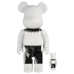 400% + 100% Bearbrick X Andy Warhol X The Rolling Stones (Sticky Fingers)