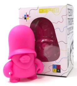 4" Teddy Troops 2.0 DIY/CMYK - Magenta -Plus gros. Mieux. Magasin de jouets. 42729