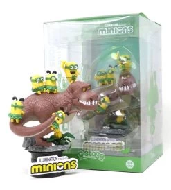 BEAST KINGDOM Minions Diorama PVC D-Stage Prehistoric 15 Cm -Plus gros. Mieux. Magasin de jouets. 43313