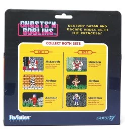 SUPER7 Ghosts 'n Goblins ReAction Figures 3-Pack - Pack A -Plus gros. Mieux. Magasin de jouets. 45802