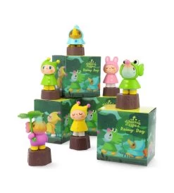 Greenie & Elfie Rainy Day