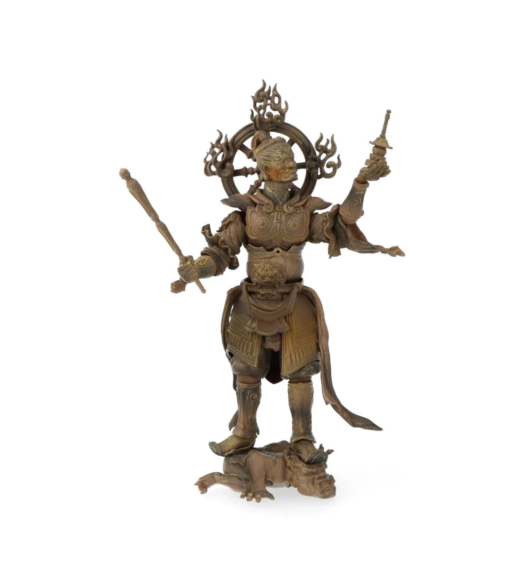 Revoltech Takeya - Tamonten ( Wooden Color Version) 8 Revoltech Takeya - Tamonten ( Wooden Color Version) – Image 6