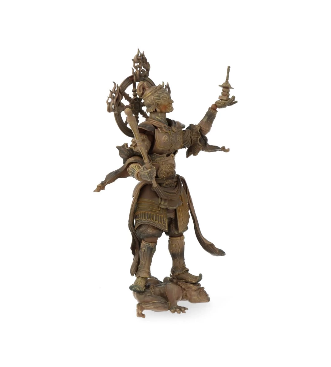 Revoltech Takeya - Tamonten ( Wooden Color Version) 9 Revoltech Takeya - Tamonten ( Wooden Color Version) – Image 7