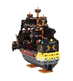 Nanoblock - Bateau Pirate Deluxe - NB 050 -Plus gros. Mieux. Magasin de jouets. 52393