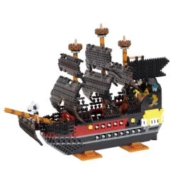 Nanoblock - Bateau Pirate Deluxe - NB 050 -Plus gros. Mieux. Magasin de jouets. 52394