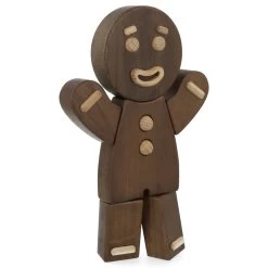 Gingerbread Man Smoke Stained Oak -Plus gros. Mieux. Magasin de jouets. 52843