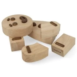Gingerbread Man Natural Oak - Large -Plus gros. Mieux. Magasin de jouets. 52878