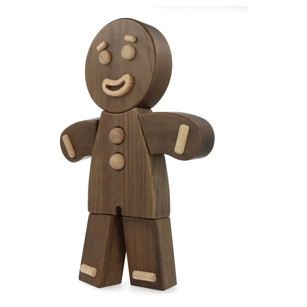 Gingerbread Man Smoke Stained Oak - Large 4 Gingerbread Man Smoke Stained Oak - Large – Image 2
