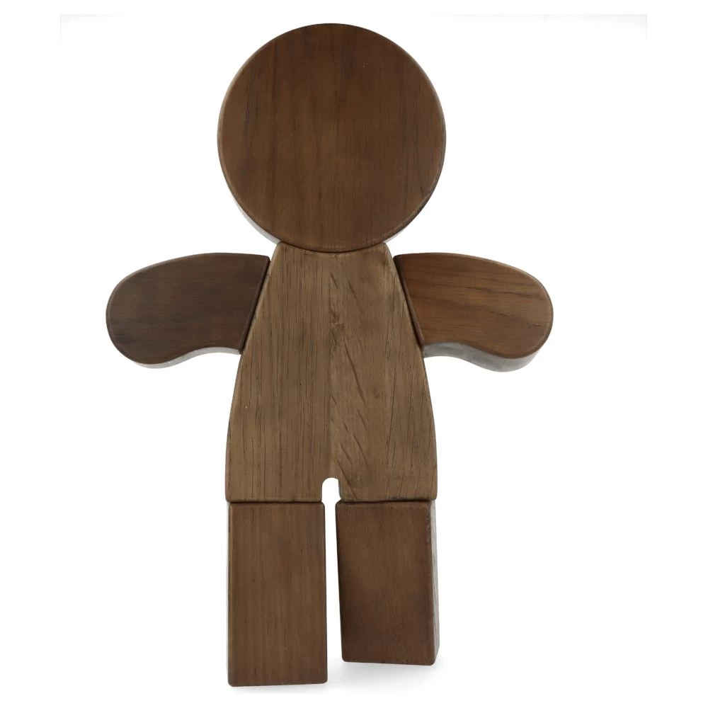 Gingerbread Man Smoke Stained Oak - Large 6 Gingerbread Man Smoke Stained Oak - Large – Image 4