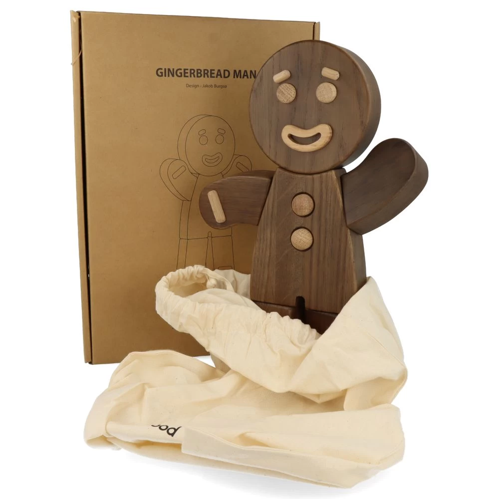 Gingerbread Man Smoke Stained Oak - Large 10 Gingerbread Man Smoke Stained Oak - Large – Image 8