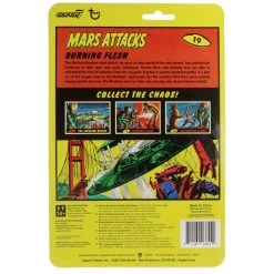 SUPER7 Burning Flesh - Mars Attacks - ReAction Figure -Plus gros. Mieux. Magasin de jouets. 54046