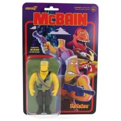 SUPER7 Commando Mcbain - ReAction Figure ( The Simpsons)