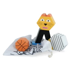 Block Party - Cat -Plus gros. Mieux. Magasin de jouets. BLOCKPARTYcat10