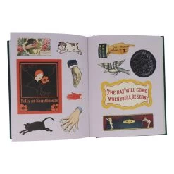 The Antiquarian Sticker Book : Bibliophilia -Plus gros. Mieux. Magasin de jouets. antiquairestikerbibliophilia3