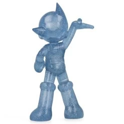 Astro Boy PVC Iconic Vers - Jelly Blue -Plus gros. Mieux. Magasin de jouets. astroiconicbleucleareyesclose6