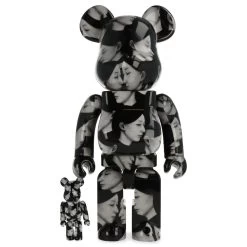 400% + 100% Bearbrick Black Scandal Yohji Yamamoto X Suzume Uchida X S.H.I.P & Crew Multiple Selves