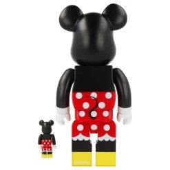 400% + 100% Bearbrick Minnie Mouse -Plus gros. Mieux. Magasin de jouets. bearbrick400gelatominniemouse19