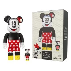 400% + 100% Bearbrick Minnie Mouse -Plus gros. Mieux. Magasin de jouets. bearbrick400gelatominniemouse21