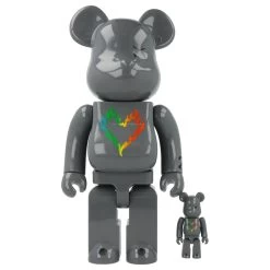 400% + 100% Bearbrick X Roarguns 20th Anniversary