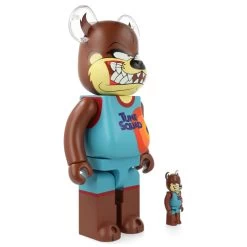 400% + 100% Bearbrick Taz (Space Jam A New Legacy) -Plus gros. Mieux. Magasin de jouets. bearbrick400tasmaniaspacejam17