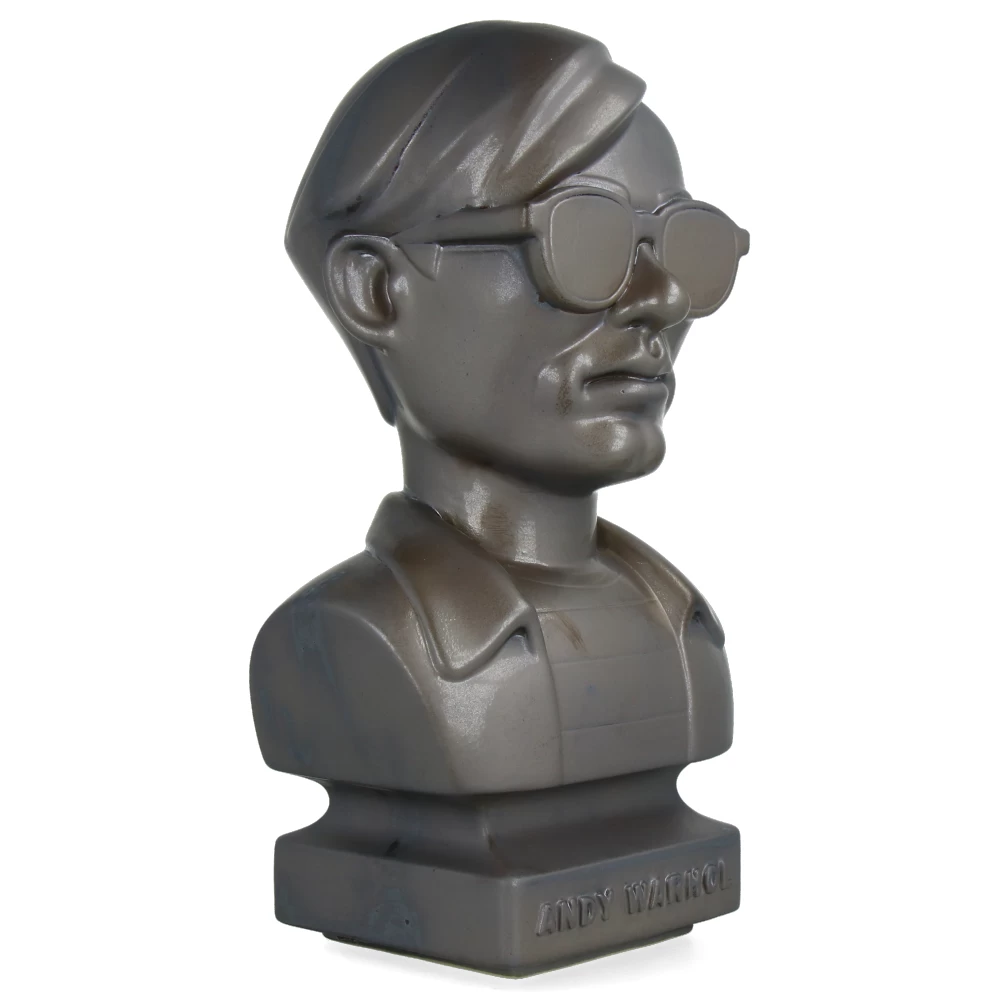 CERAMICK Andy Warhol Bust 60s ASH GOLD 5 CERAMICK Andy Warhol Bust 60s ASH GOLD – Image 3