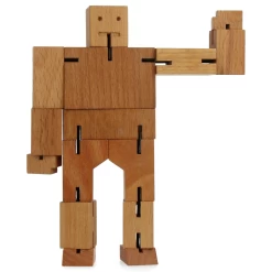 Cubebot - Small - Natural -Plus gros. Mieux. Magasin de jouets. cubebotmoyen103
