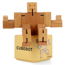 Cubebot - Small - Natural -Plus gros. Mieux. Magasin de jouets. cubebotmoyen15