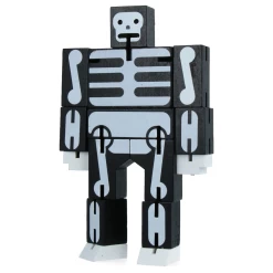 Cubebot - Small - Black/Skeleton