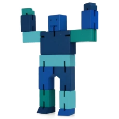 Cubebot - Small - Blue Multi -Plus gros. Mieux. Magasin de jouets. cubebotmoyen79