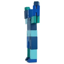 Cubebot - Small - Blue Multi -Plus gros. Mieux. Magasin de jouets. cubebotmoyen80