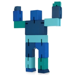 Cubebot - Small - Blue Multi -Plus gros. Mieux. Magasin de jouets. cubebotmoyen83