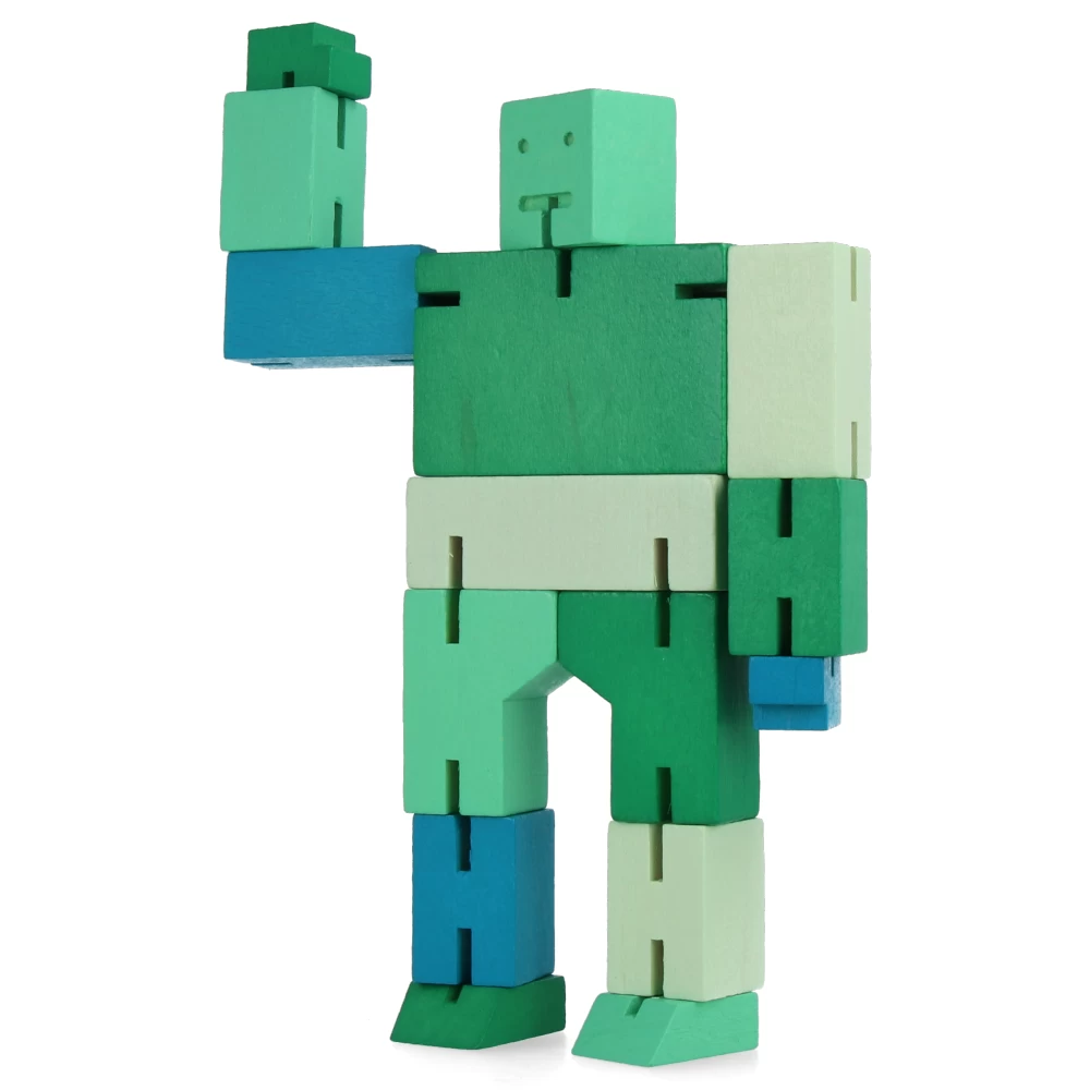 Cubebot - Small - Green Multi 5 Cubebot - Small - Green Multi – Image 3