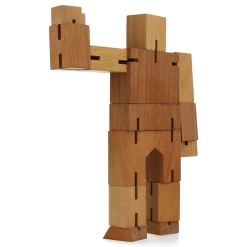 Cubebot - Small - Natural -Plus gros. Mieux. Magasin de jouets. cubebotmoyen98